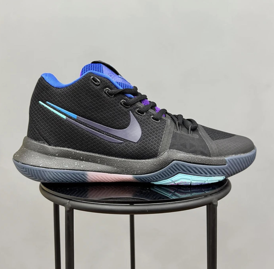 Nike Kyrie 3 Black Purpple