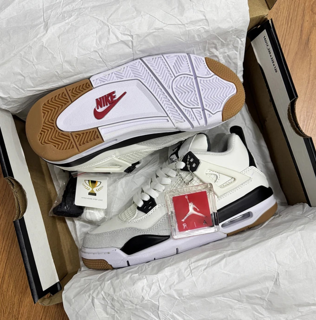 Jordan Retro 4 Sb Black