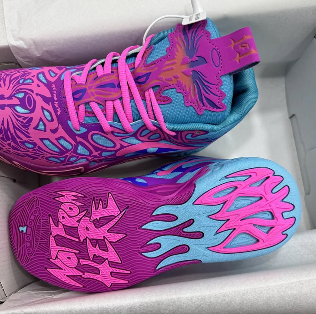Puma Lamelo Ball 0.4 Purple Blue