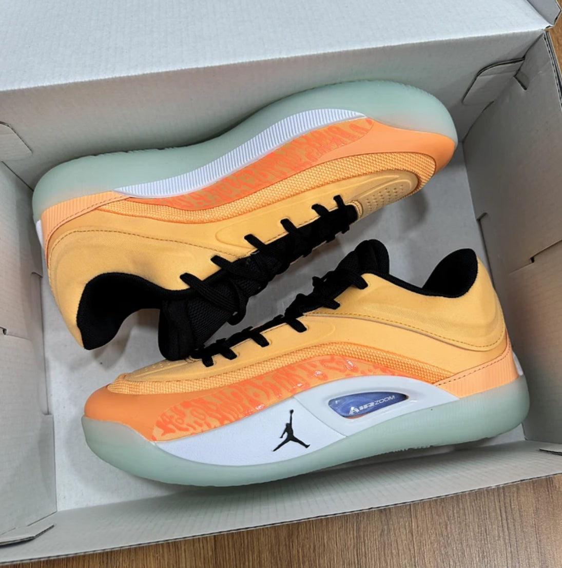 Jordan Zion 4 Peace Cream