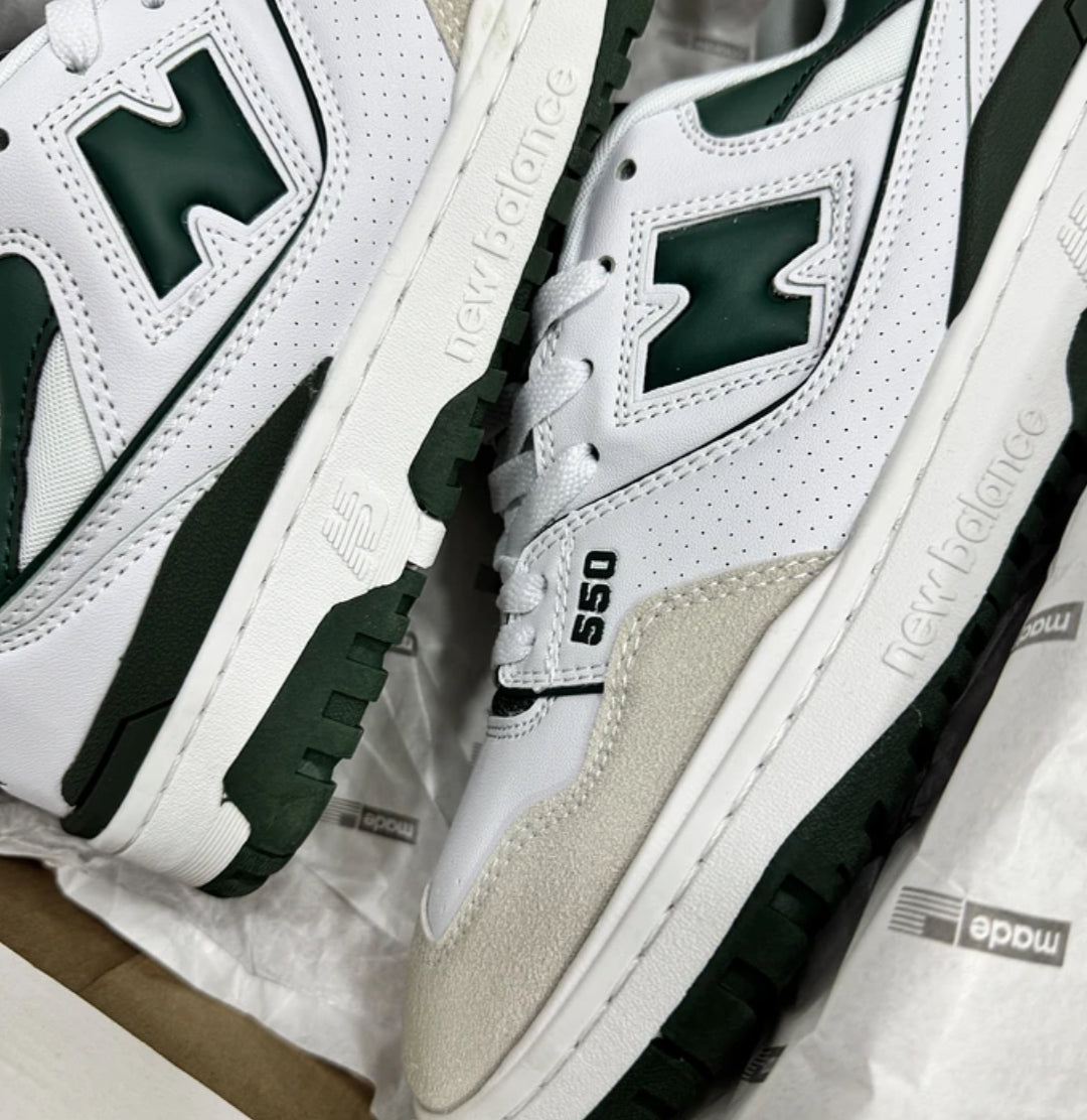 New Balance 550 White Green