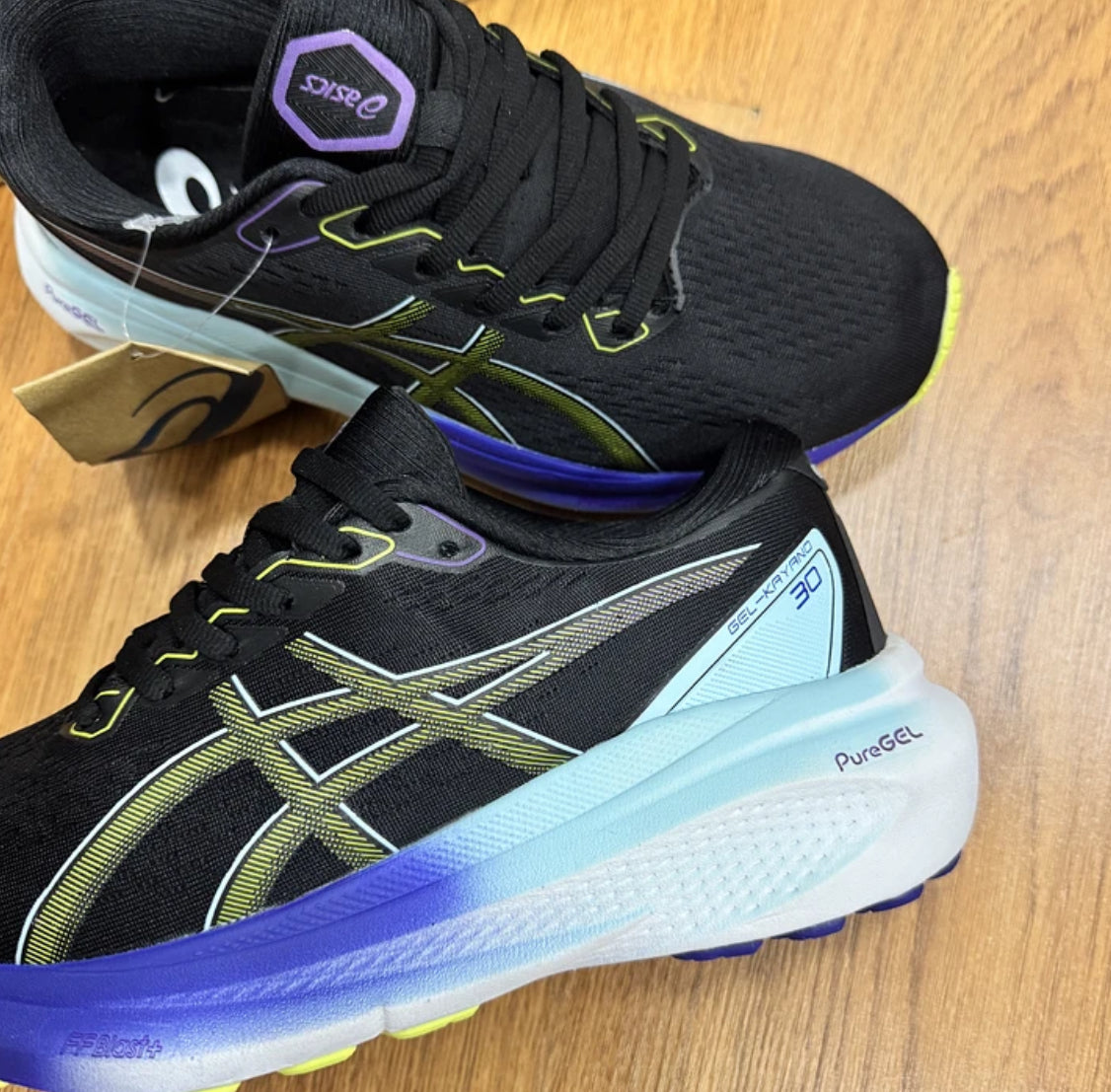 Asics Kayano 30 Black Blue