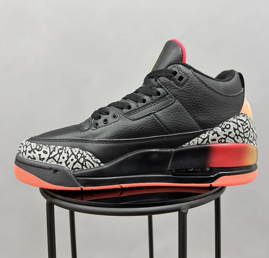 Jordan Retro 3 J Balvin Negro