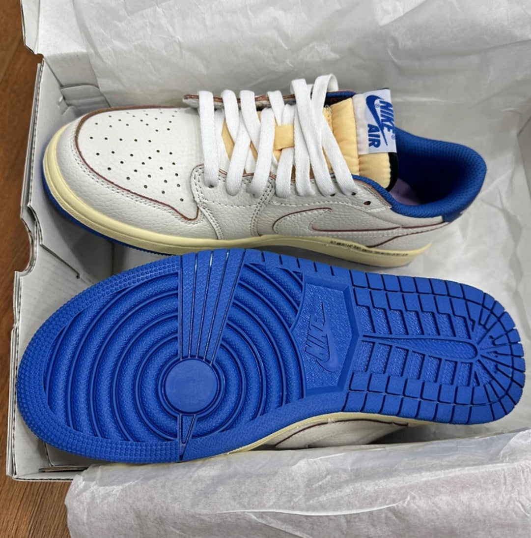 Jordan Retro 1 Low Travis Fragment