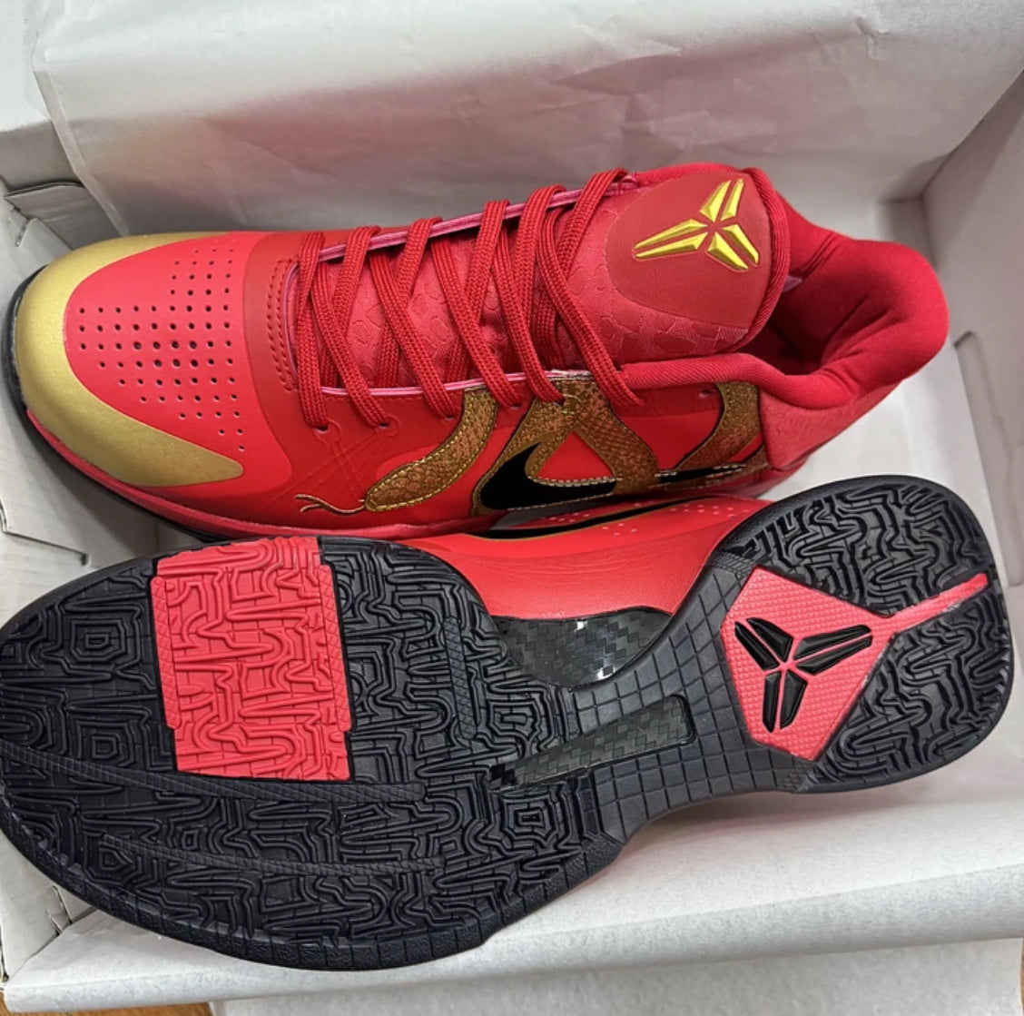 Nike Kobe 5 Snake Red