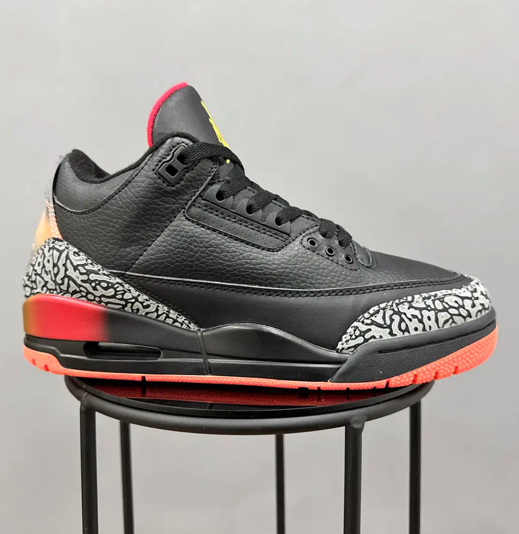Jordan Retro 3 J Balvin Negro