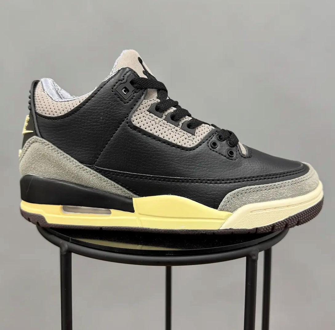 Jordan Retro 3 Ama Maniere Negro