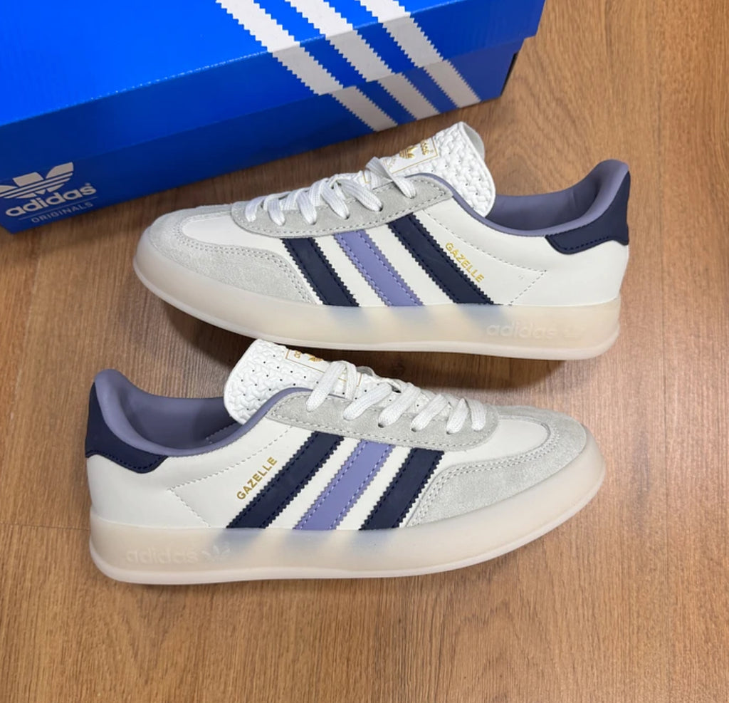 Adidas Gazelle Indoor White Purple