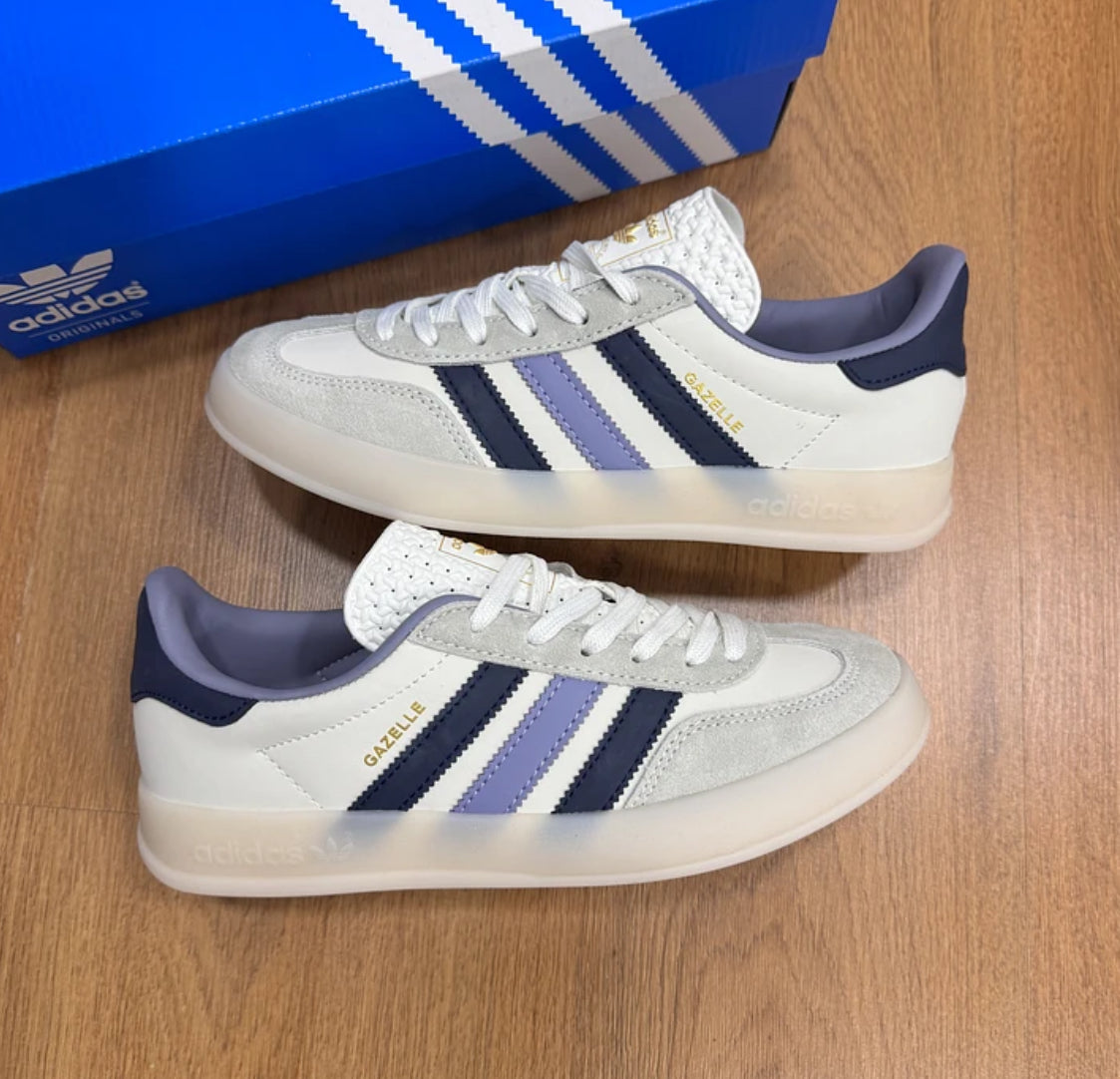 Adidas Gazelle Indoor White Purple
