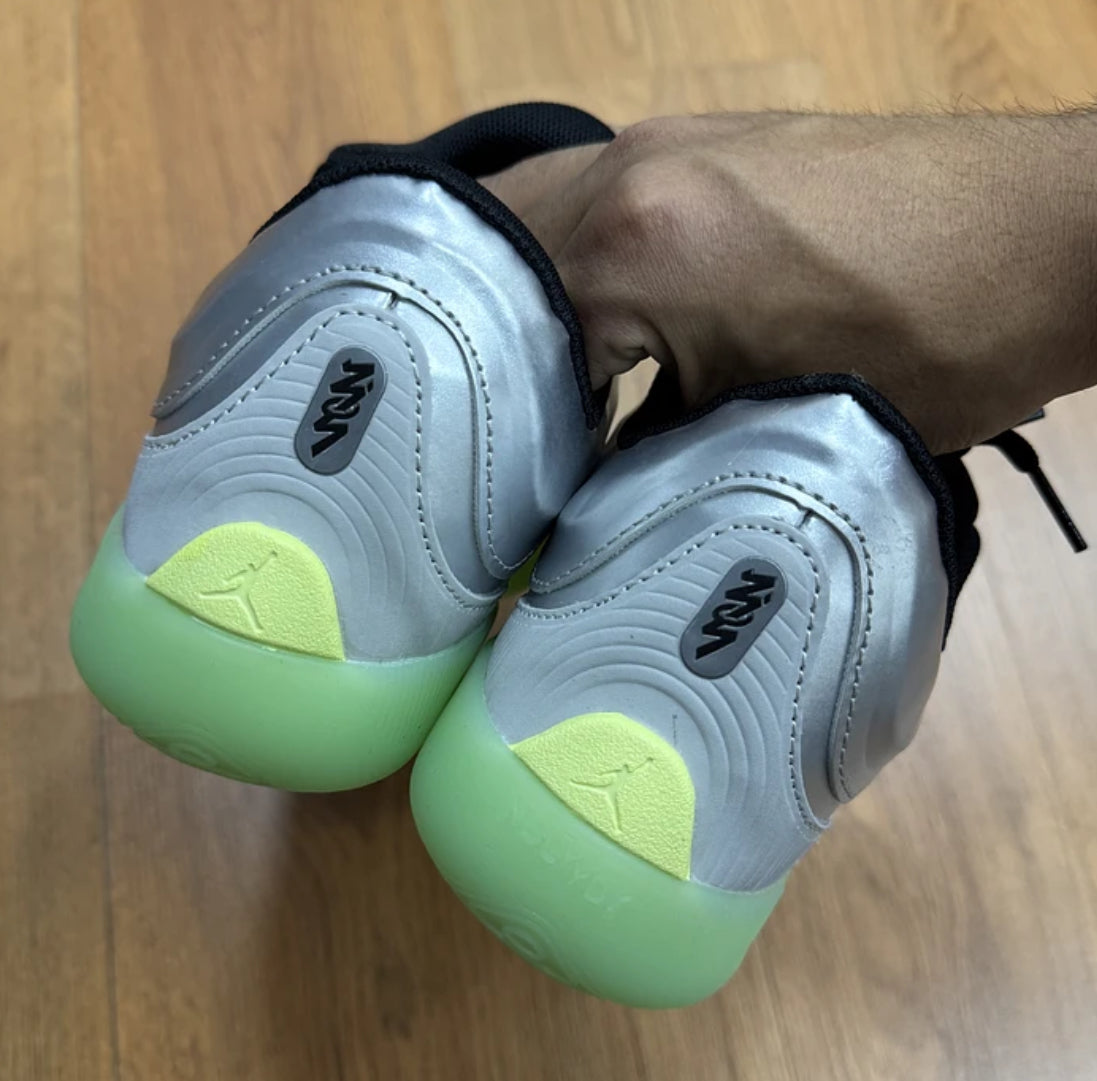 Jordan Zion 4 Grey Fog