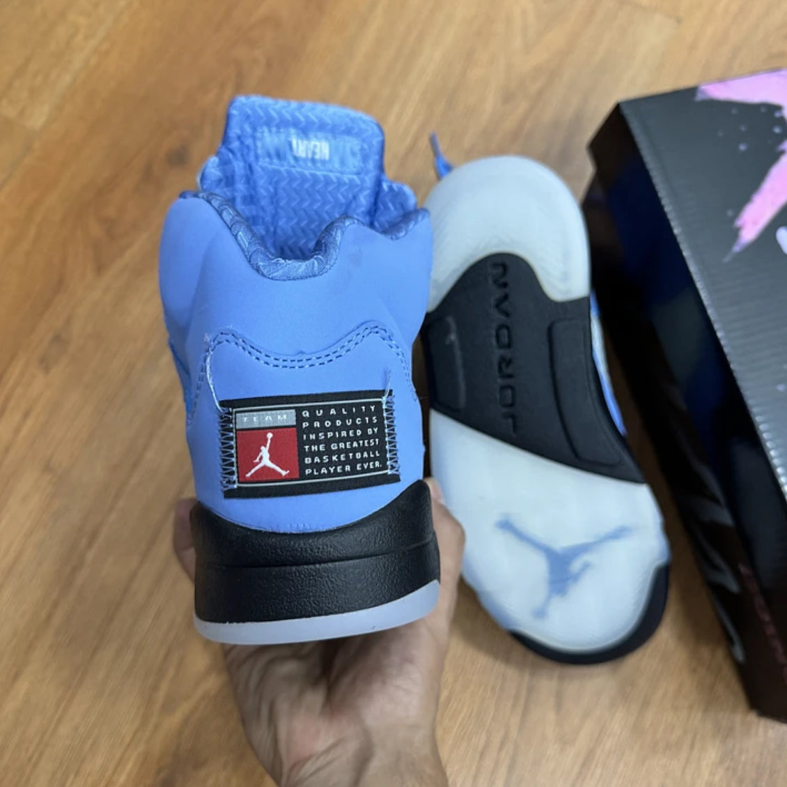 Jordan Retro 5 UNC
