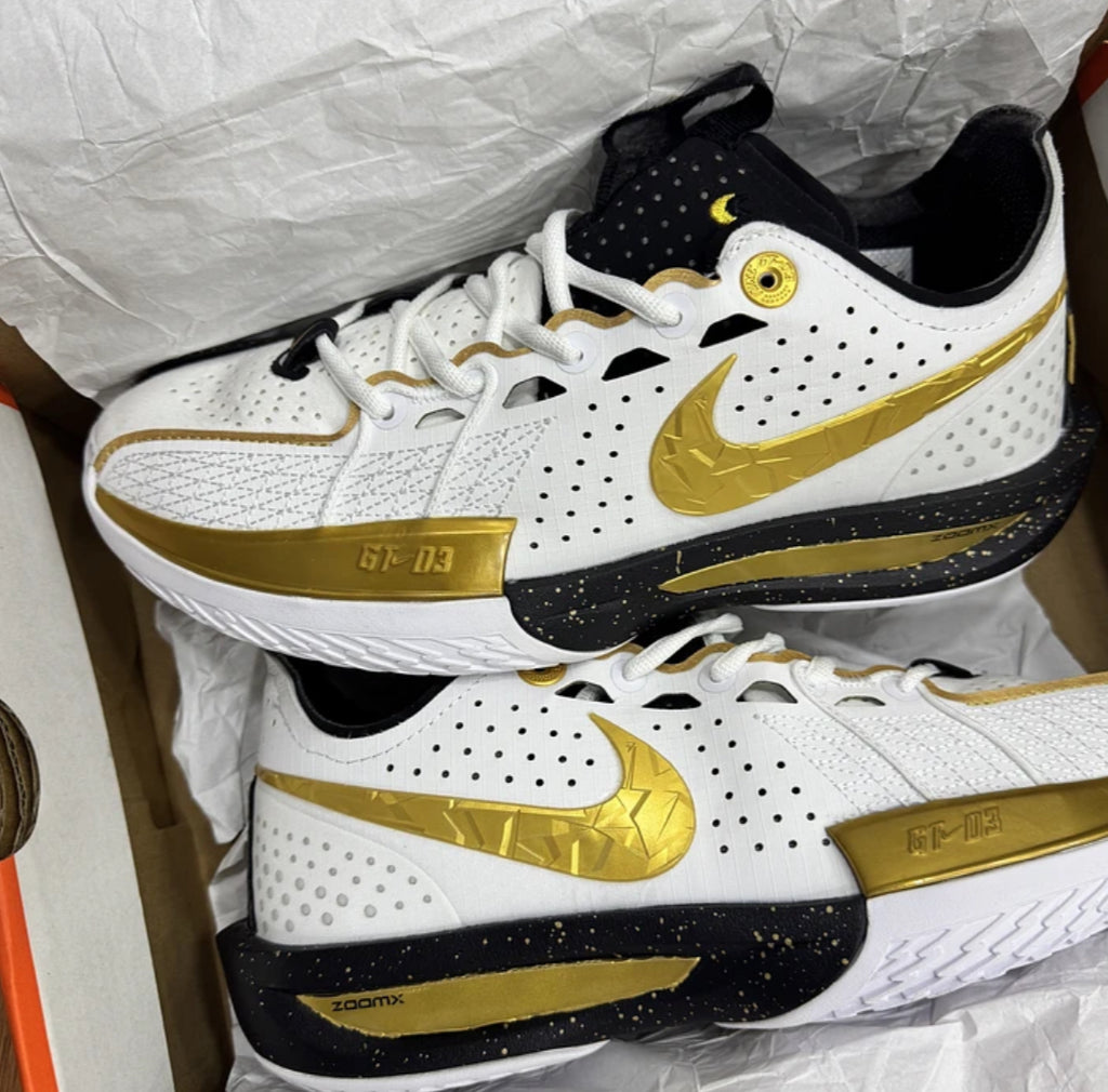 Nike GT Cut 3 White Gold