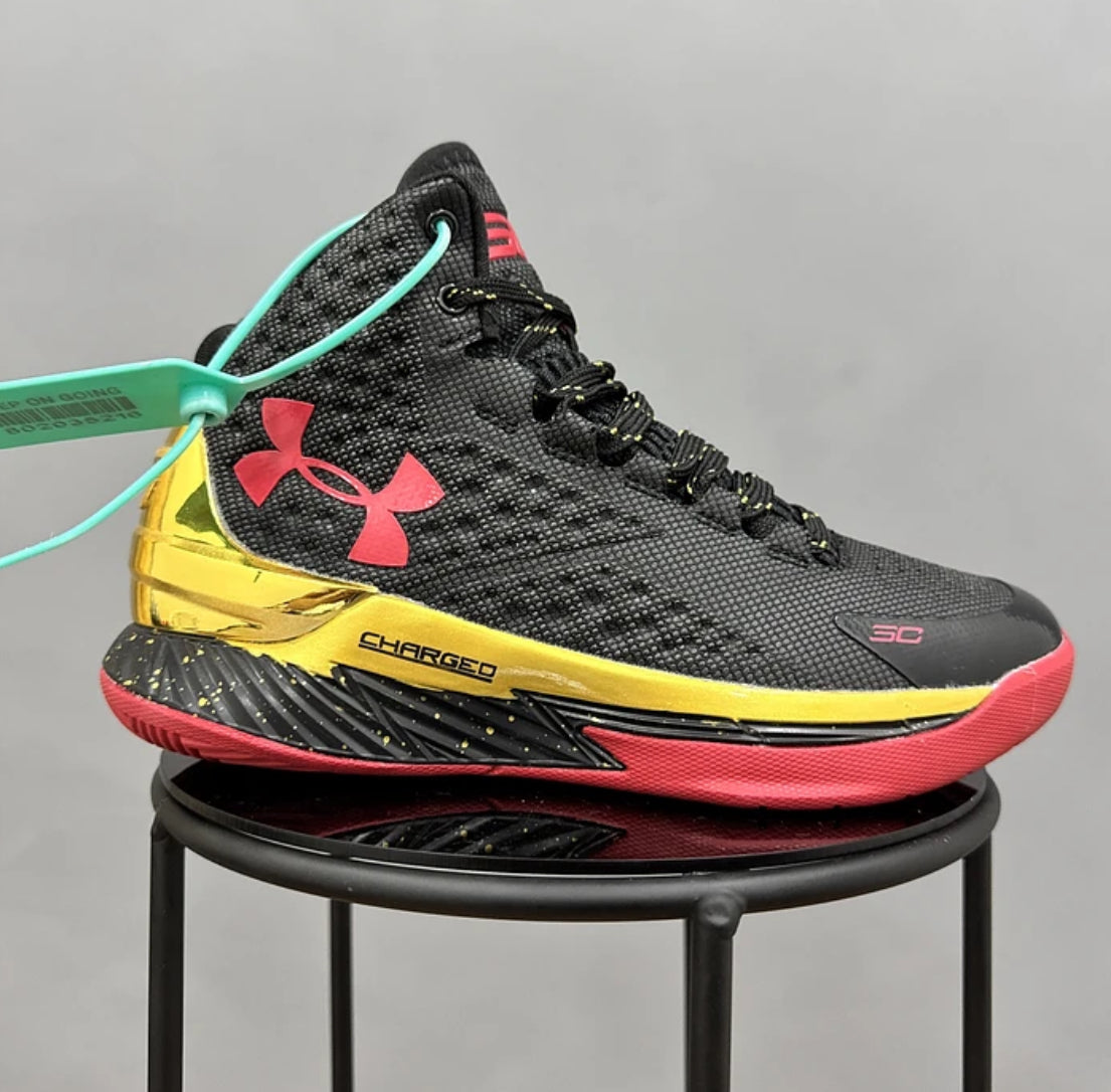 Under Armour Curry 1 Black Gold