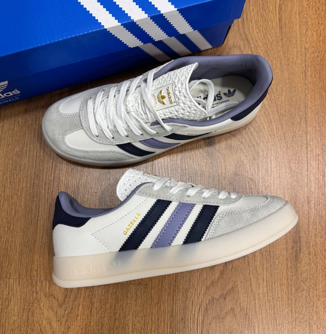 Adidas Gazelle Indoor White Purple