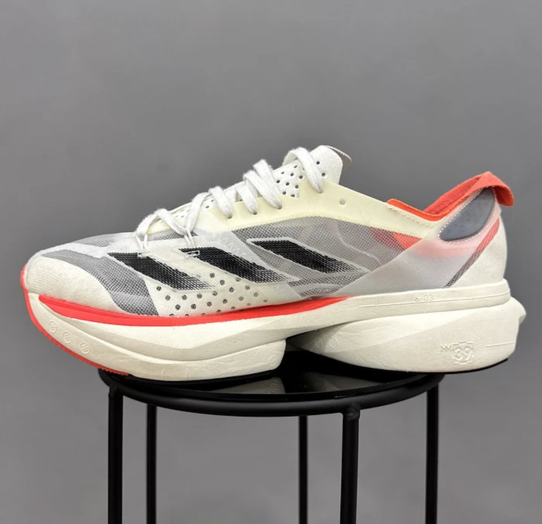 Adidas Adizero Adios Pro 3 White Orange
