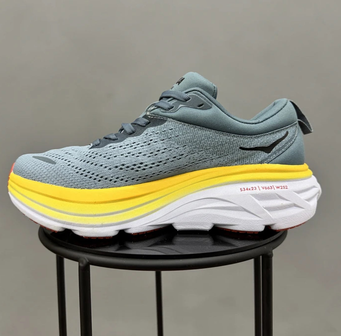 Hoka Bondi 8 Gris