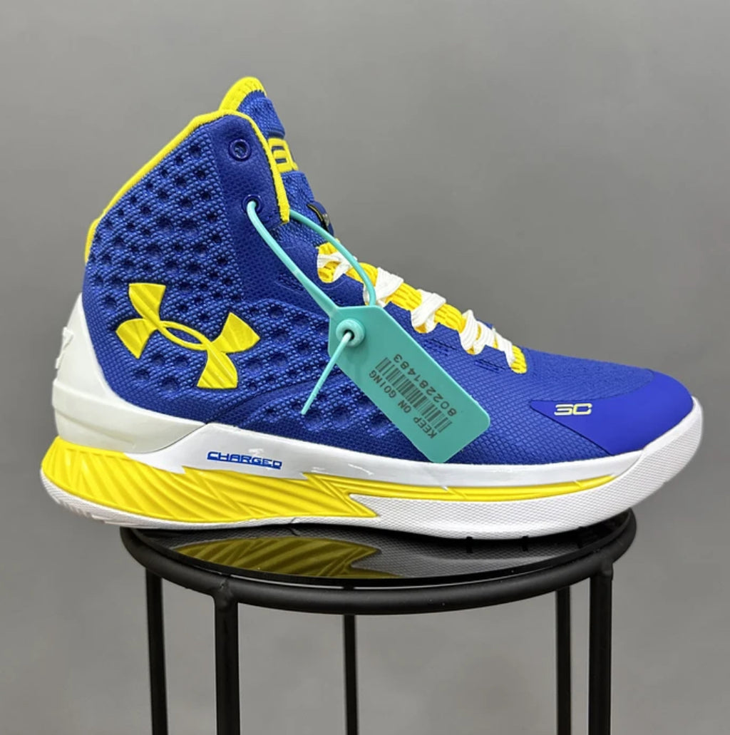 Under Armour Curry 2 Blue Yellow