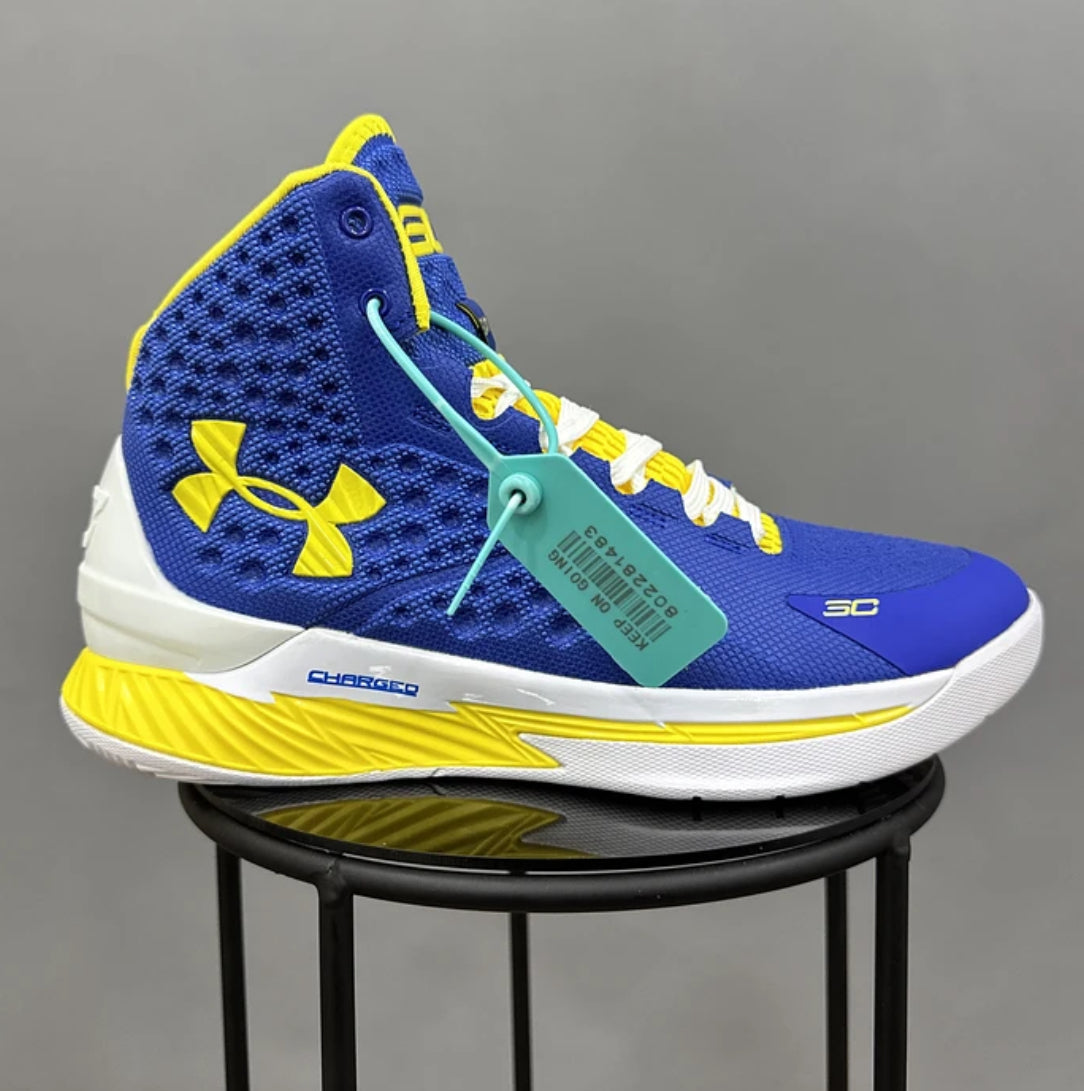 Under Armour Curry 2 Blue Yellow
