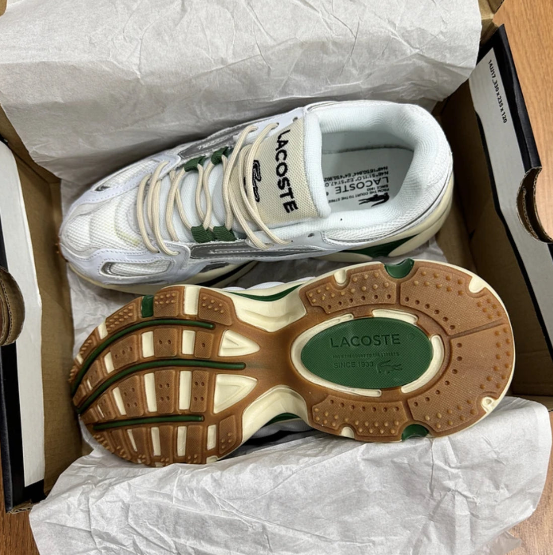 Lacoste 2k24 White Cream