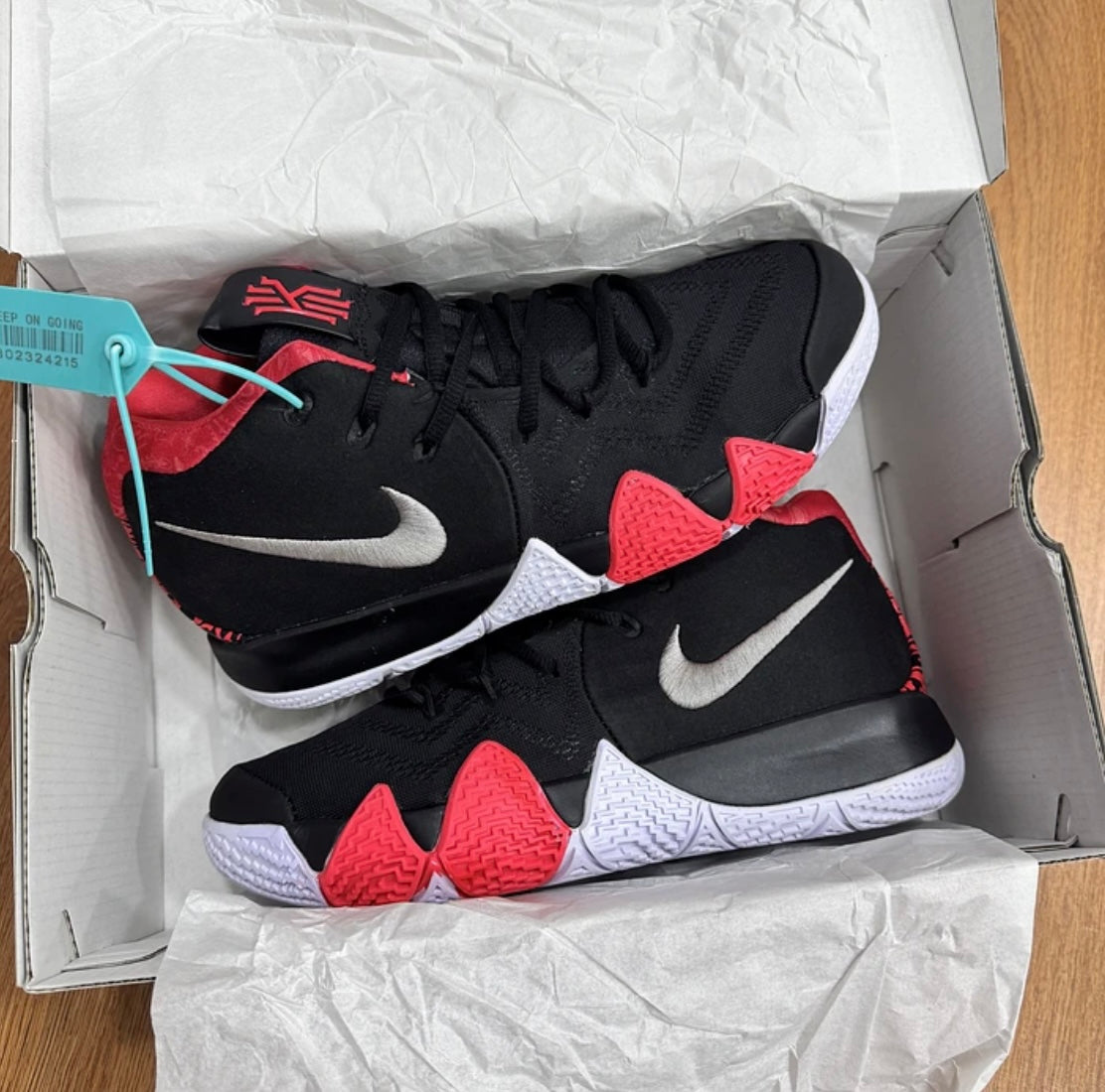 Nike Kyrie 4 Black Red
