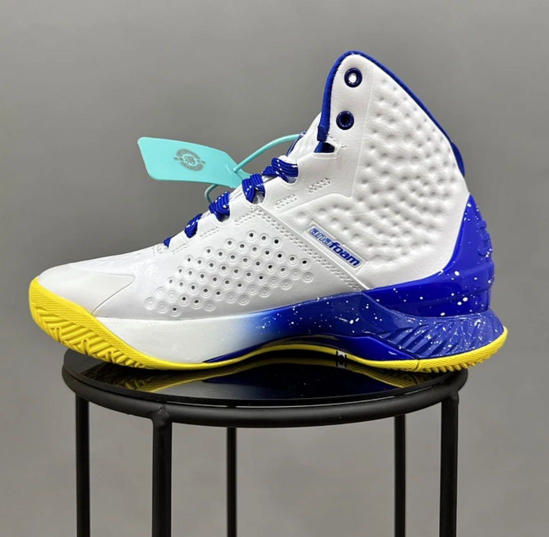 Under Armour Curry 1 White Blue