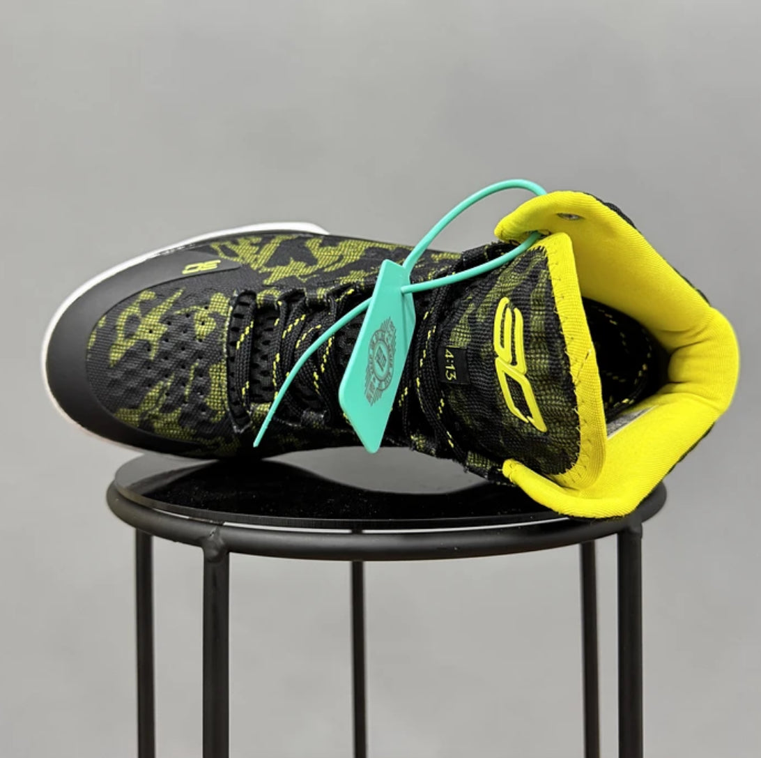 Under Armour Curry 1 Military Yellow