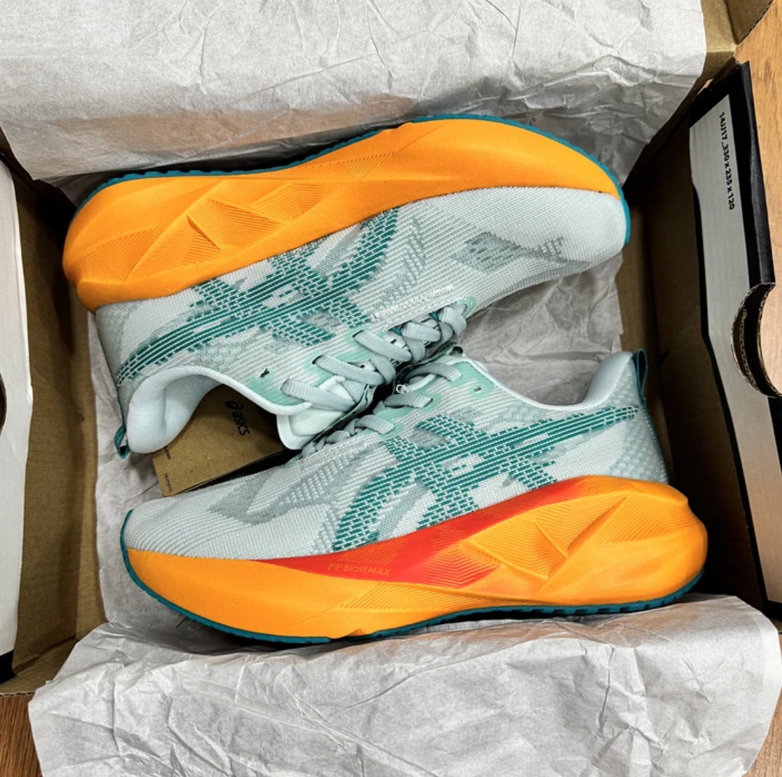 Asics Novablast 5 Green Orange