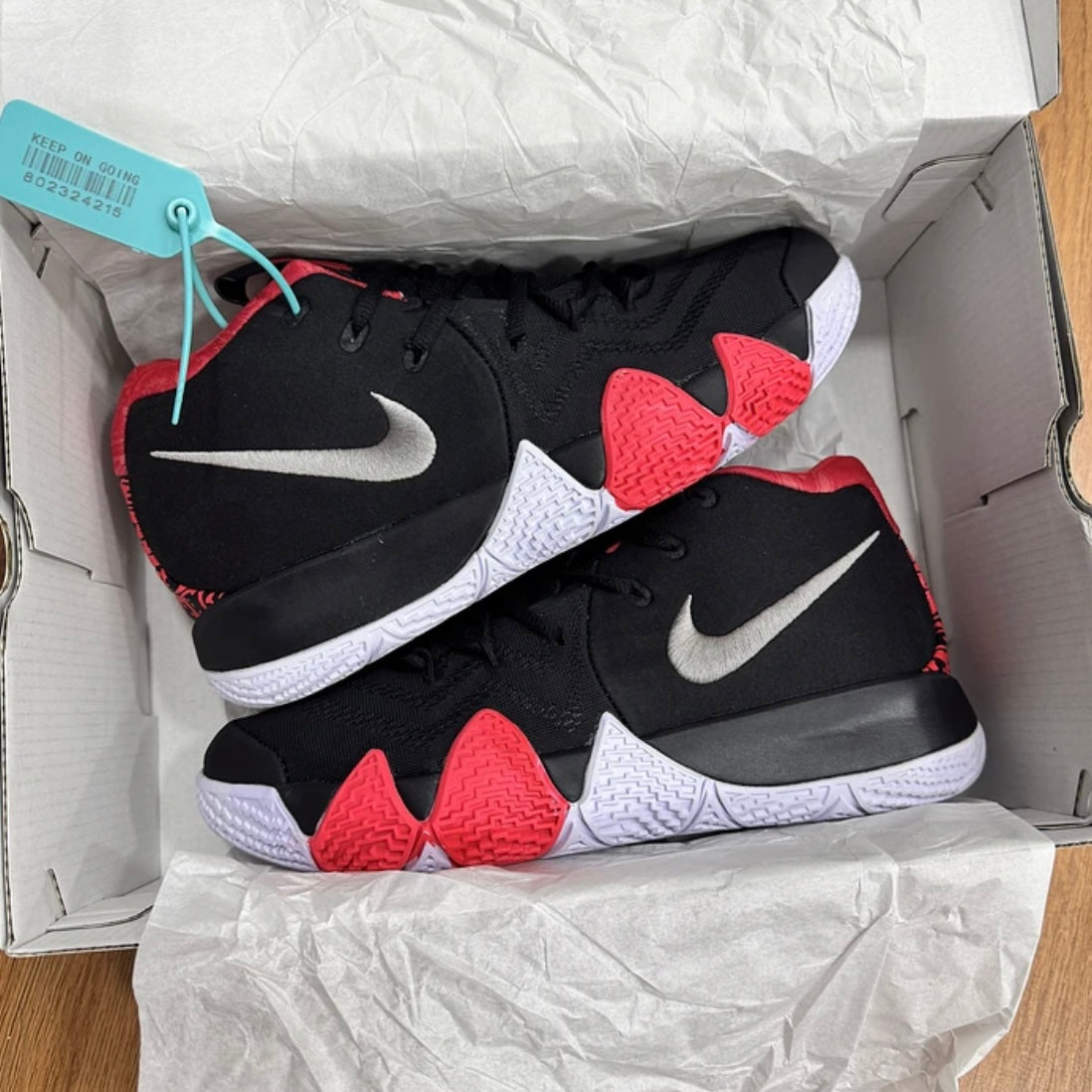 Nike Kyrie 4 Black Red