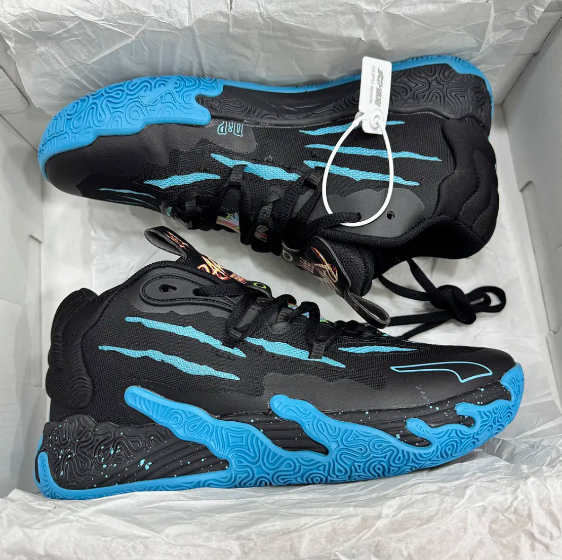 Puma Lamelo Ball 3 Black Blue