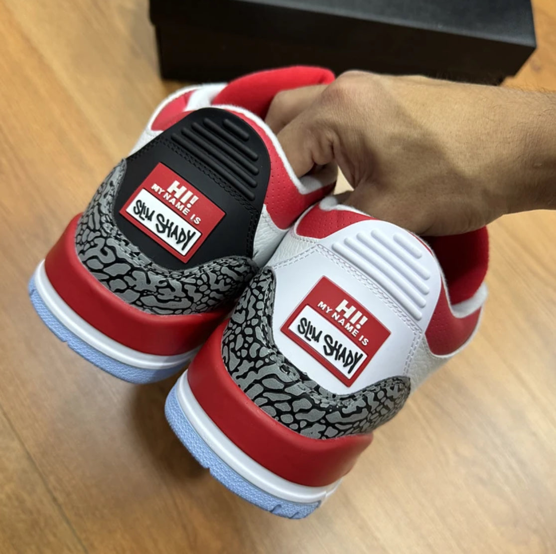Jordan Retro 3 Eminem