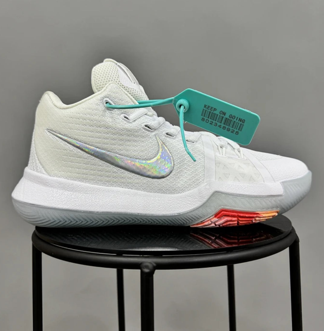 Nike Kyrie 3 White Tornasol
