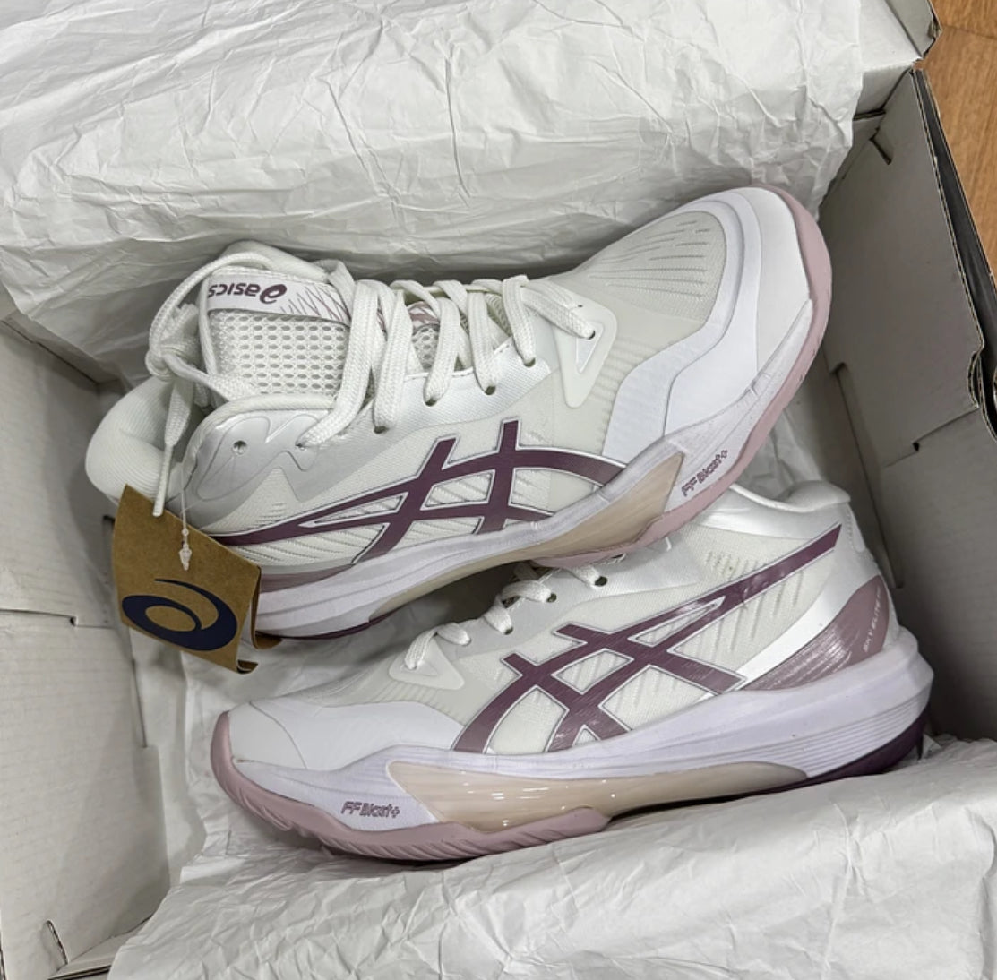 Asics Sky 3 Blanco Rosa