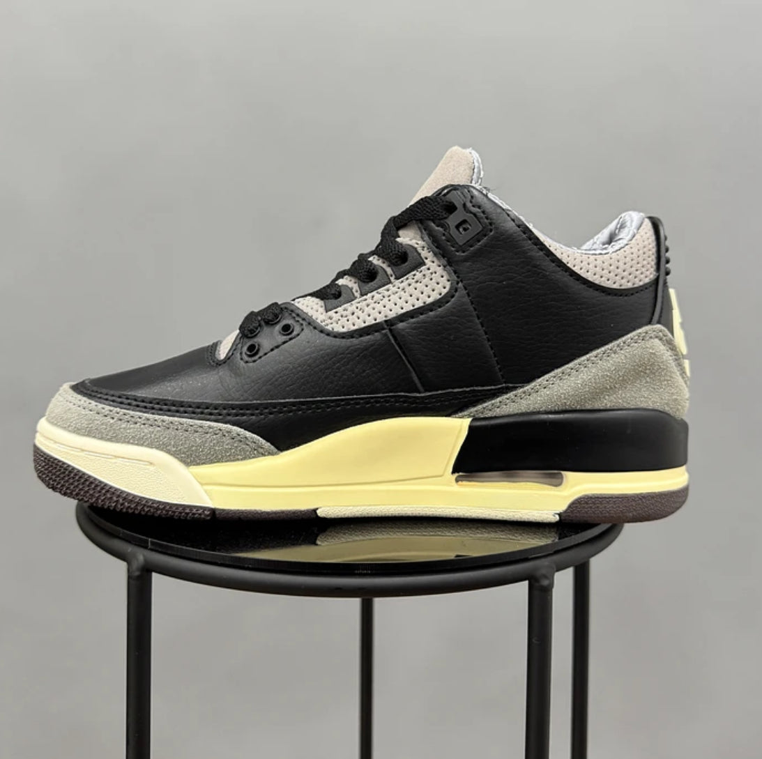Jordan Retro 3 Ama Maniere Negro
