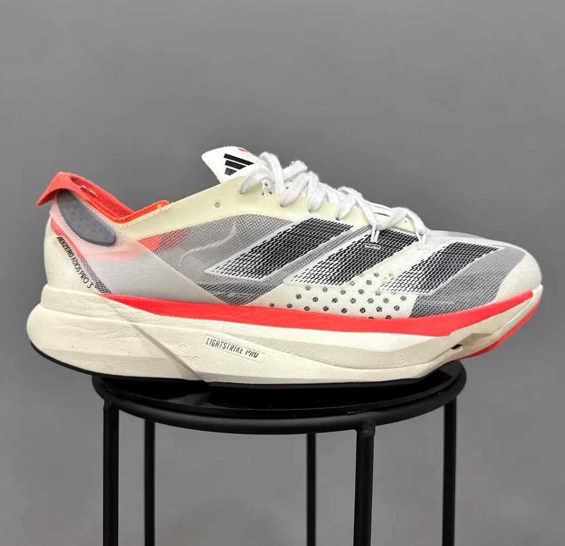 Adidas Adizero Adios Pro 3 White Orange