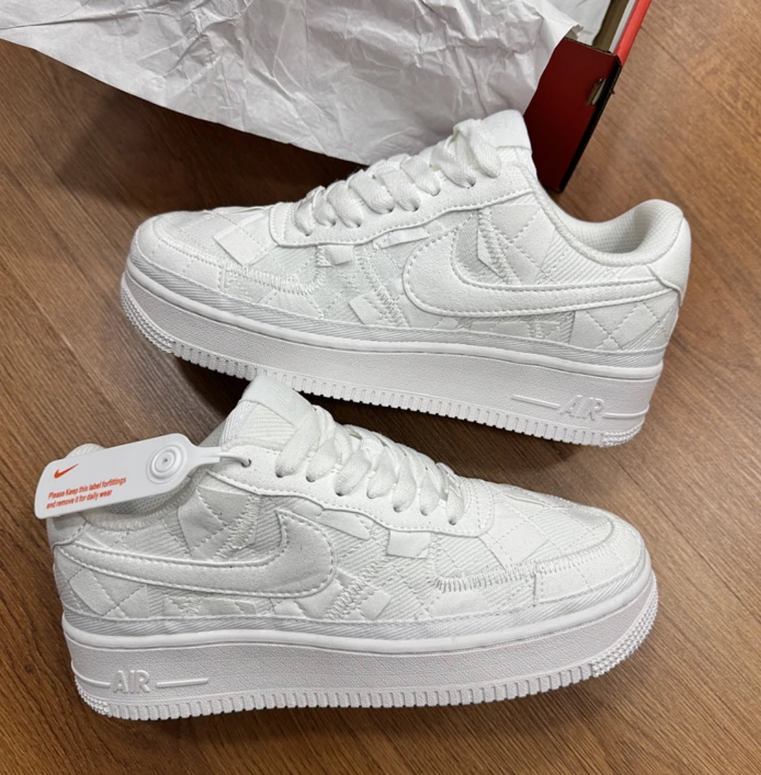 Nike Af1 Low Billie Eilish White
