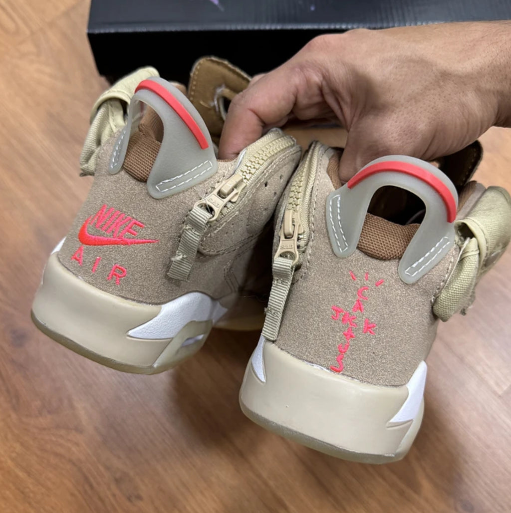 Jordan Retro 6 Travis Scott Khaki