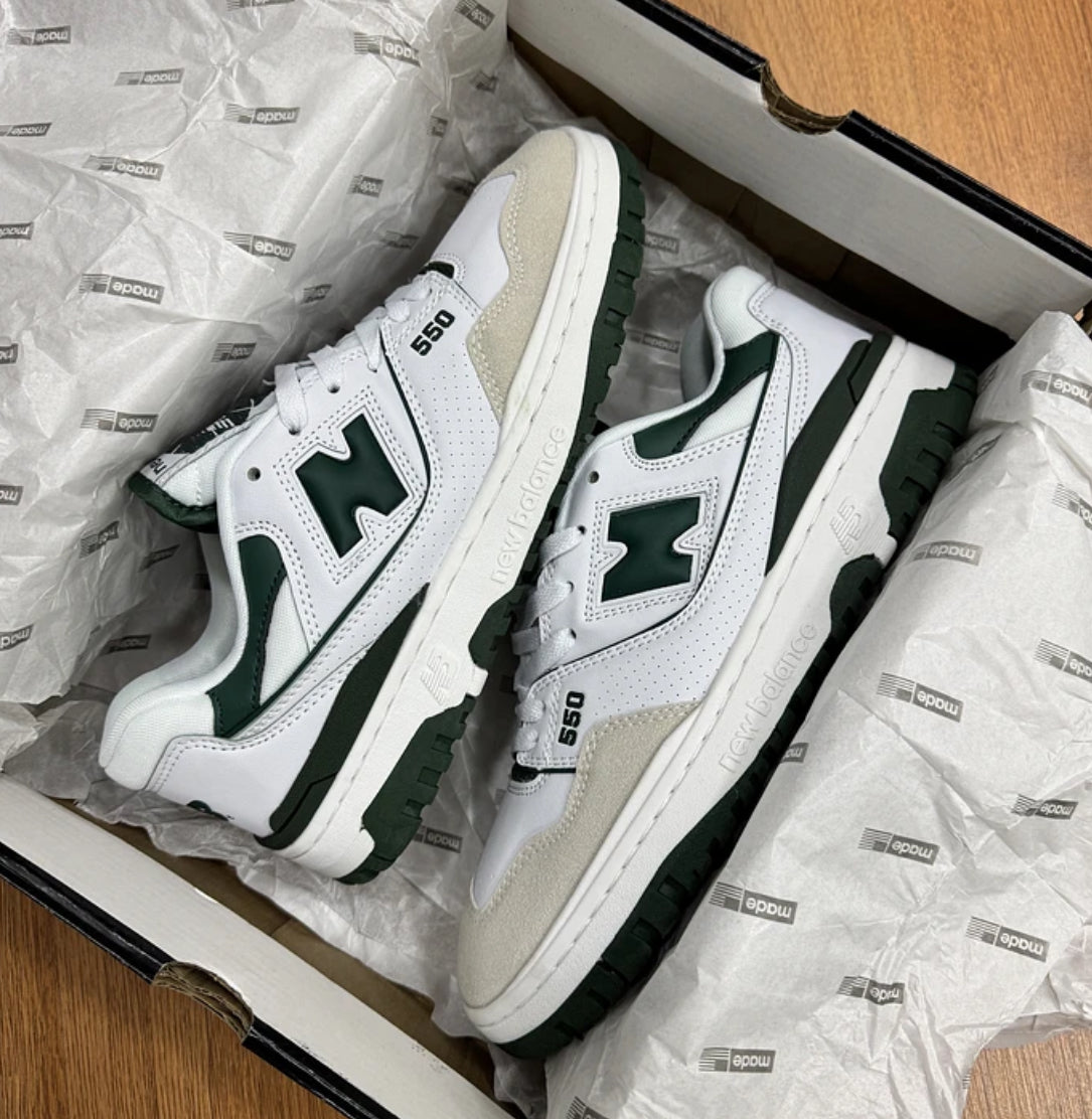 New Balance 550 White Green