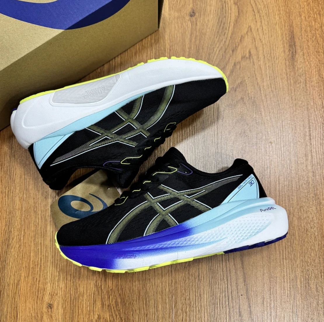 Asics Kayano 30 Black Blue