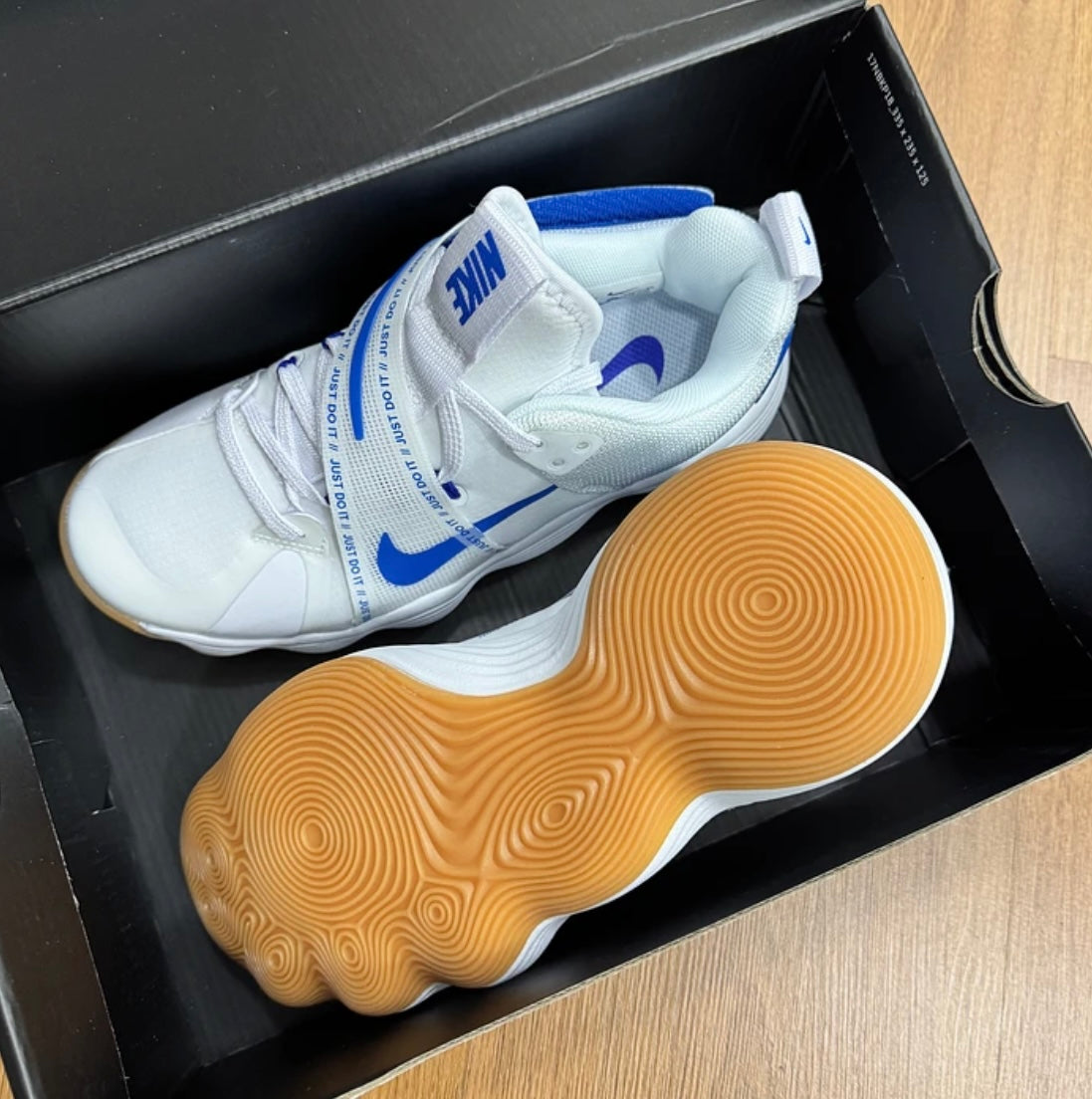 Nike Hyperset Blanco Azul