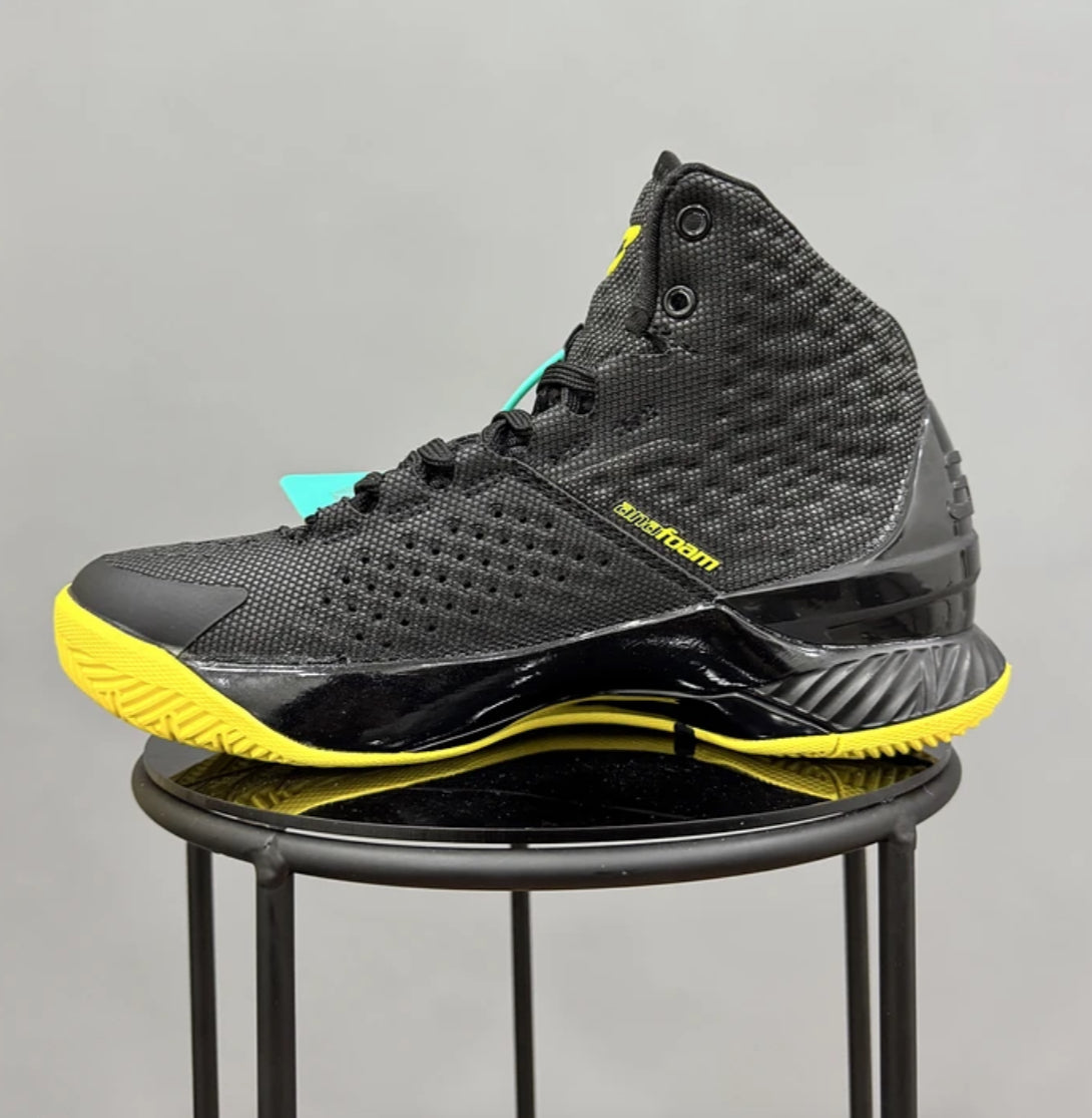 Under Armour Curry 1 Black Yellow