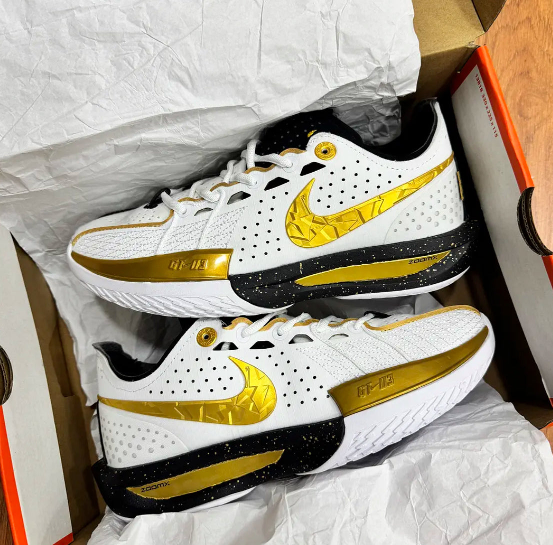 Nike GT Cut 3 White Gold