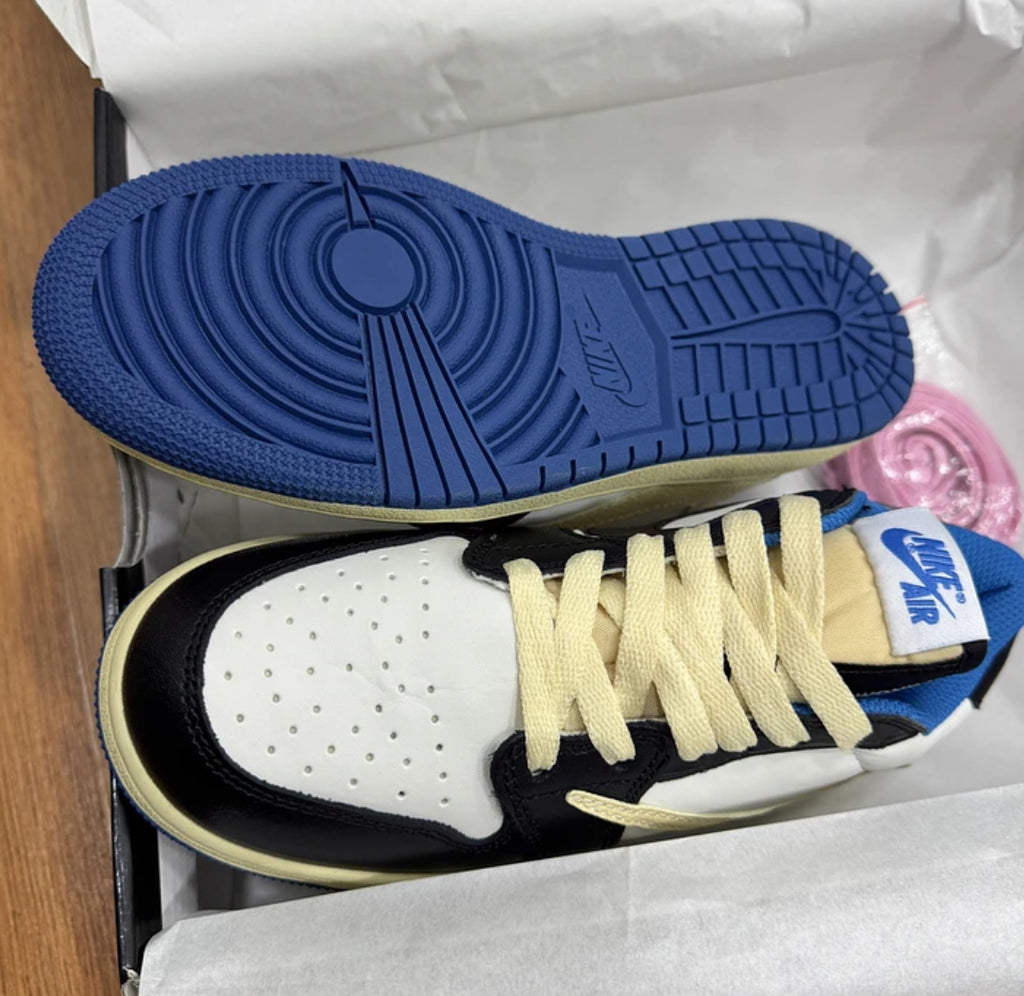 Jordan Retro 1 Low Travis X Fragment