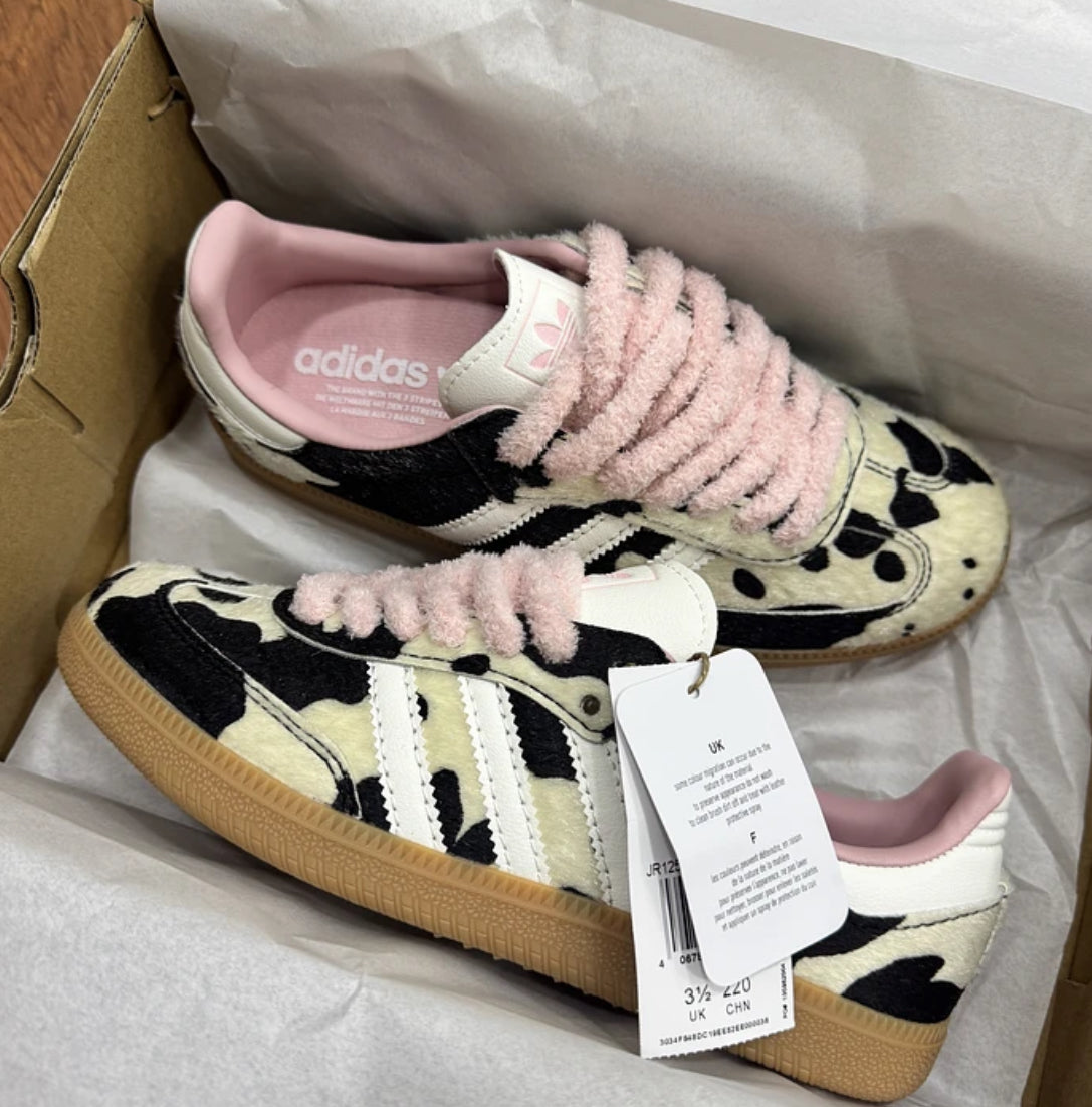 Adidas Samba Cow Print