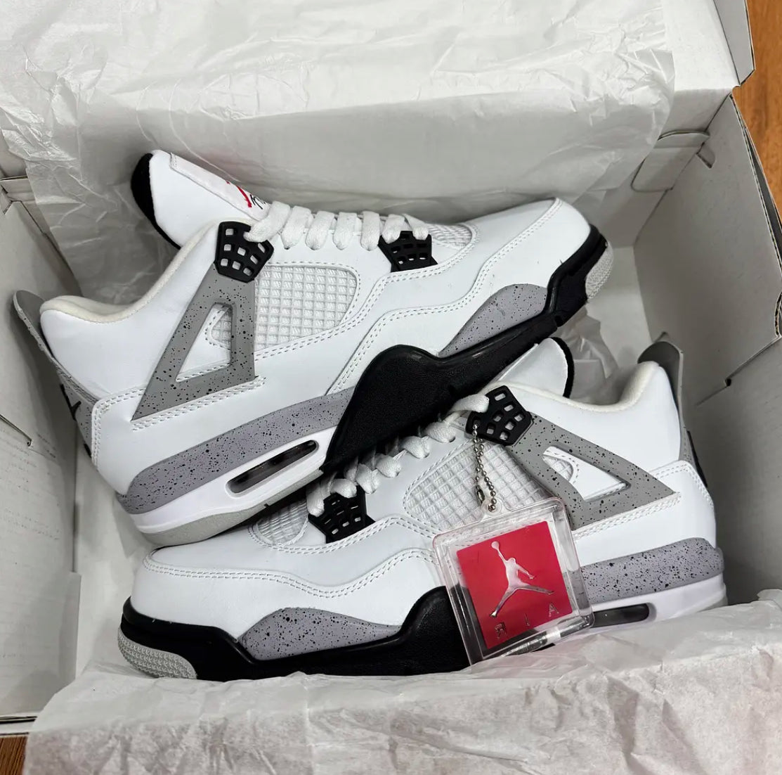 Jordan Retro 4 White Cement