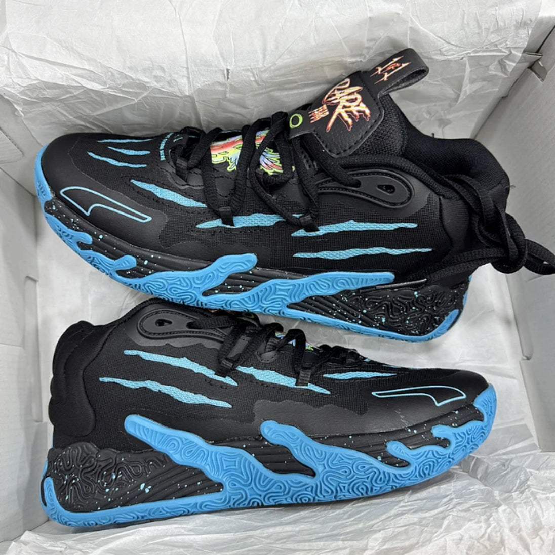 Puma Lamelo Ball 3 Black Blue