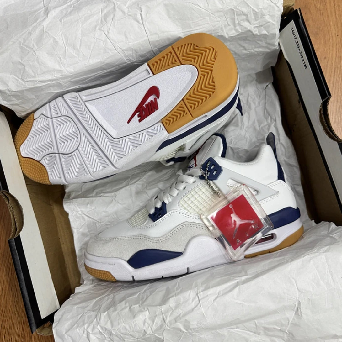 Jordan Retro 4 Sb Blue