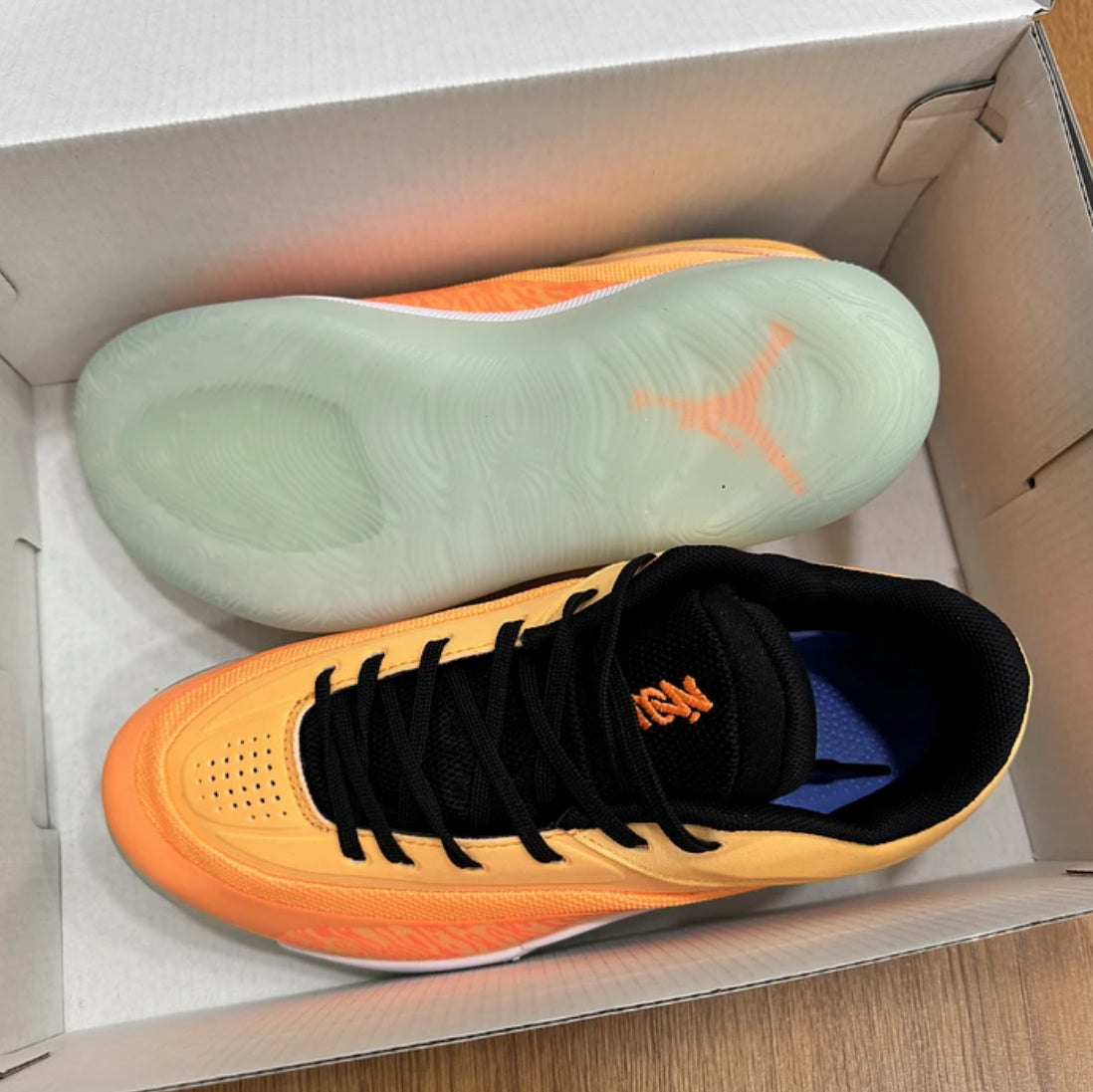 Jordan Zion 4 Peace Cream