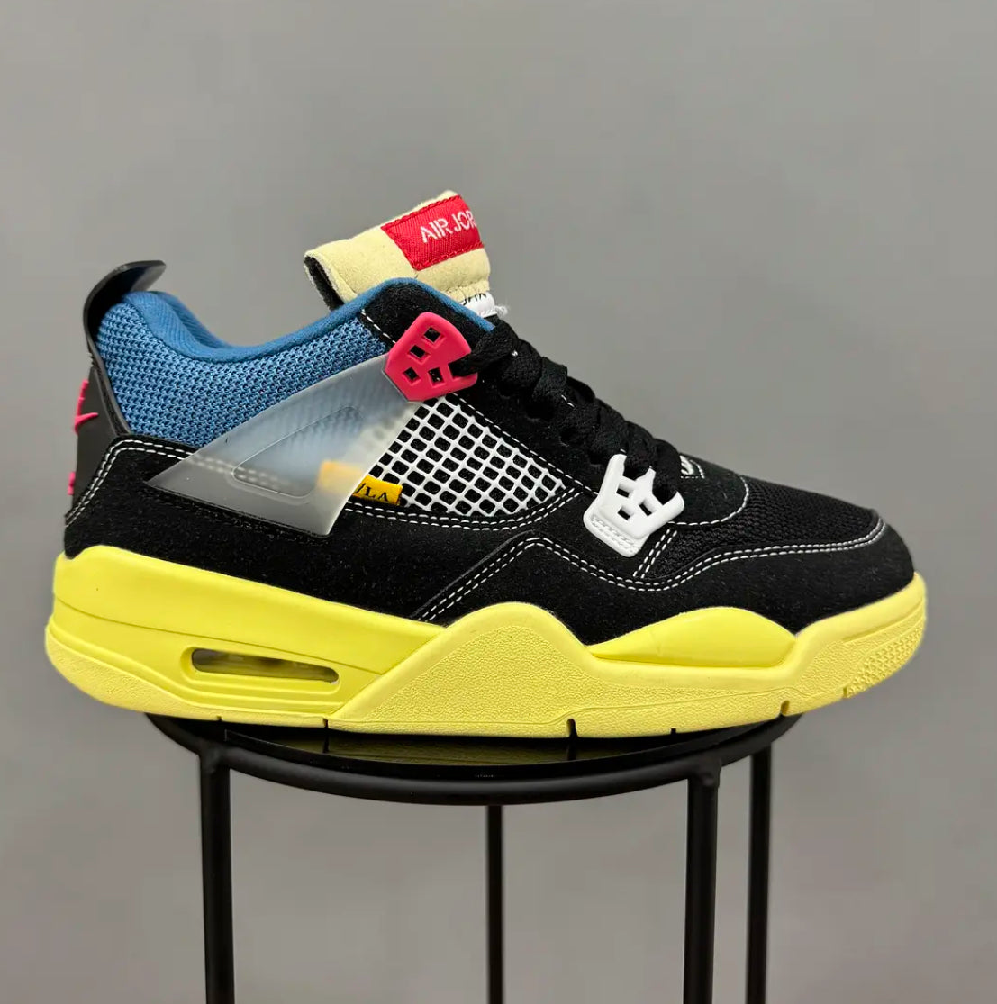 Jordan Retro 4 Union LA Negro