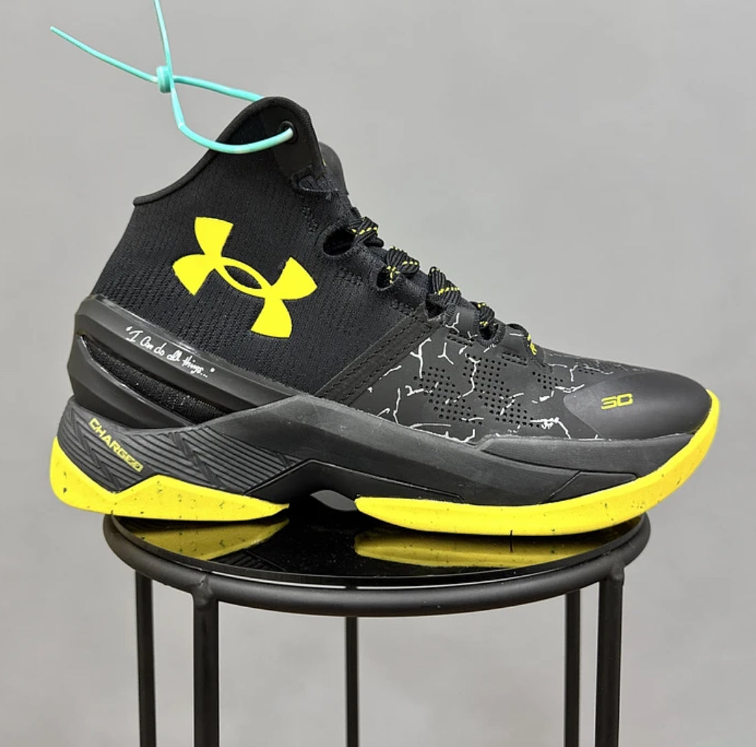 Under Armour Curry 2 Black Yellow