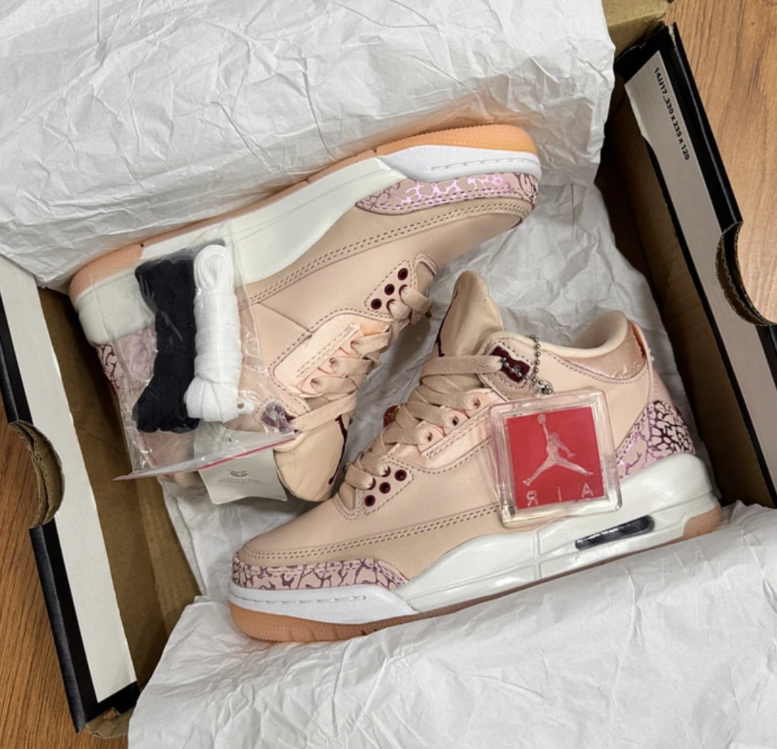 Jordan Retro 3 San Valentín